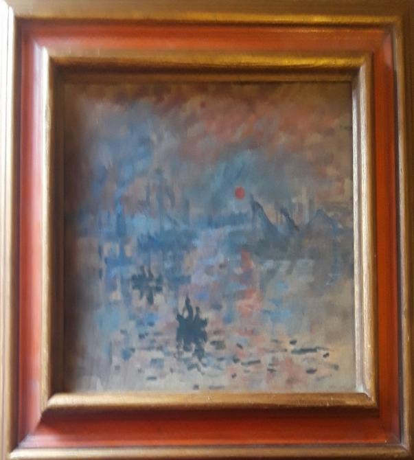 Claude Monet - Impression Sunrise Study Painting - Photo 1